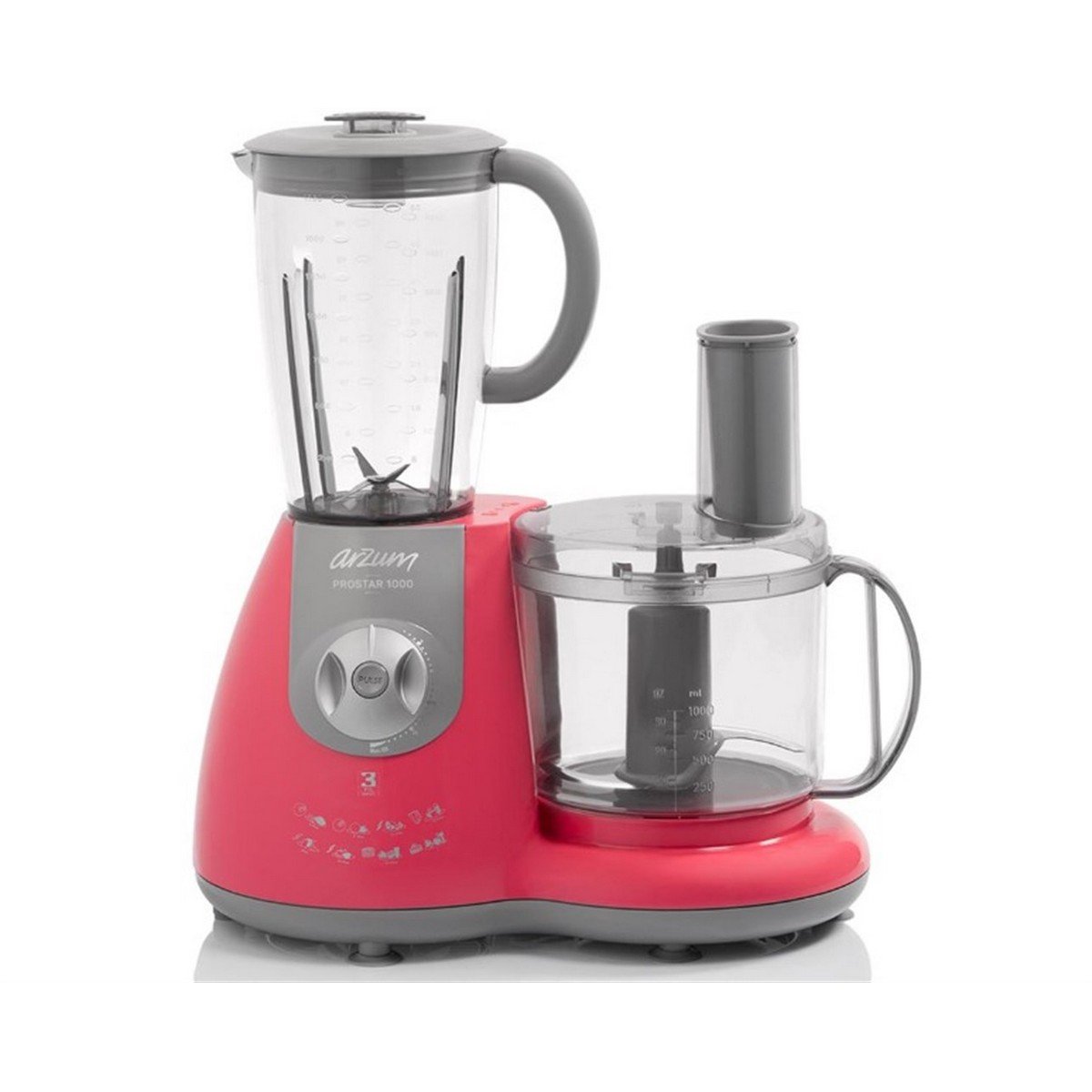 Arzum Ar 1044 Pembe-Mercan Prostar Mutfak Robotu