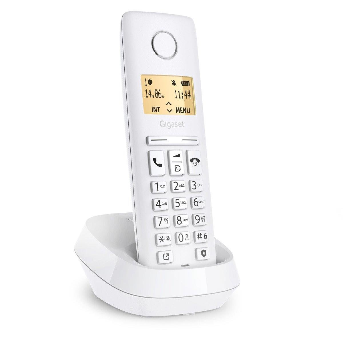 Gigaset Pure 100 Dect Telefon Beyaz