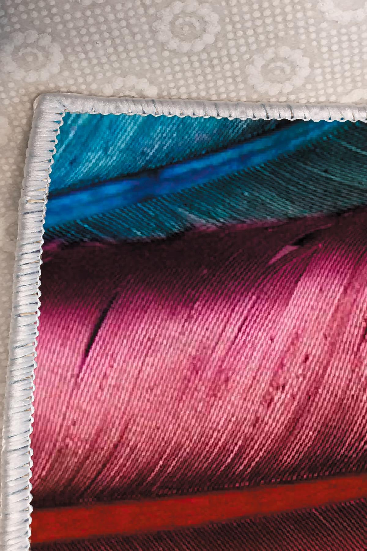 Özel Tasarım, Kaymaz Taban, Uzun Ömürlü, İnce Yıkanabilir, Dekoratif Modern Oda Halısı, Kilim