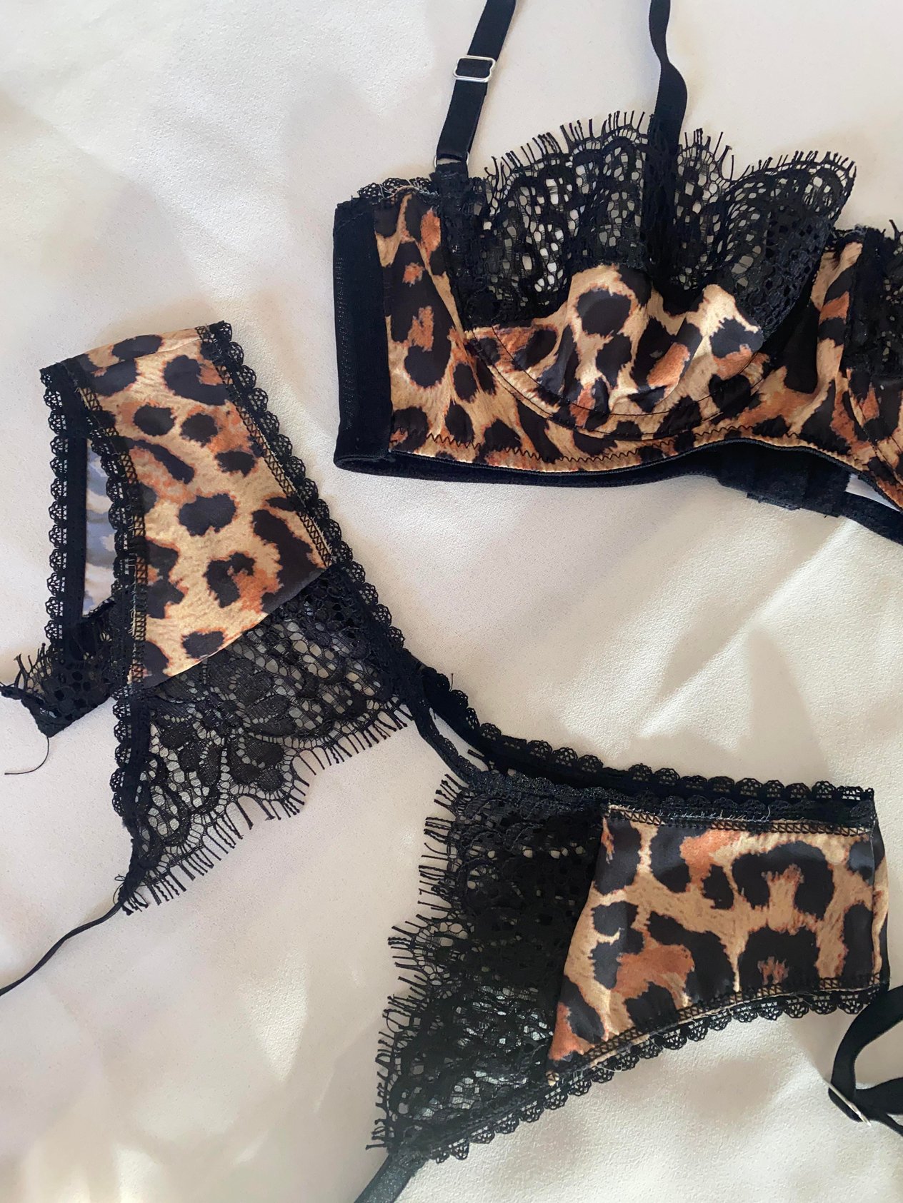 Allure Leopar Jartiyerli Set