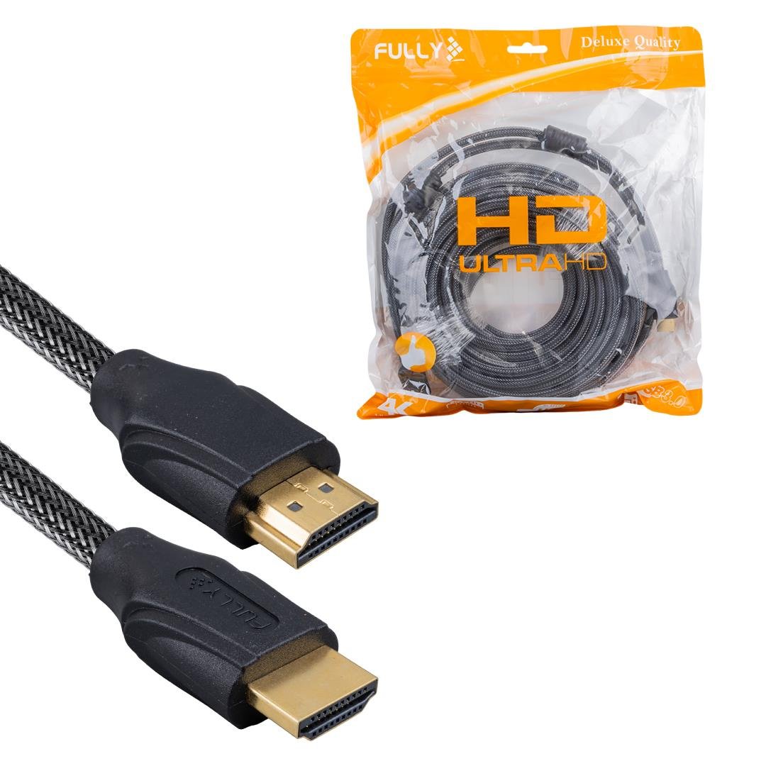 15 METRE ÖRGÜLÜ GOLD UÇLU HDMI KABLO (4767)