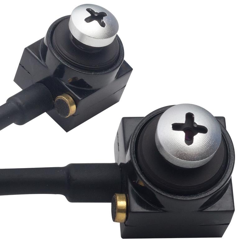 3.6MM 800 TVL 1/4 SENSOR MİKROFONLU VİDA TİP MİNİ KAMERA (4767)