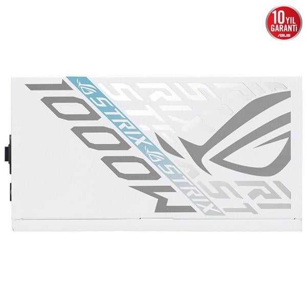 ASUS 1000W 80+ PLATINUM ROG STRIX 1000P WHITE PCIE 5.0 TAM MODÜLER POWER SUPPLY BEYAZ
