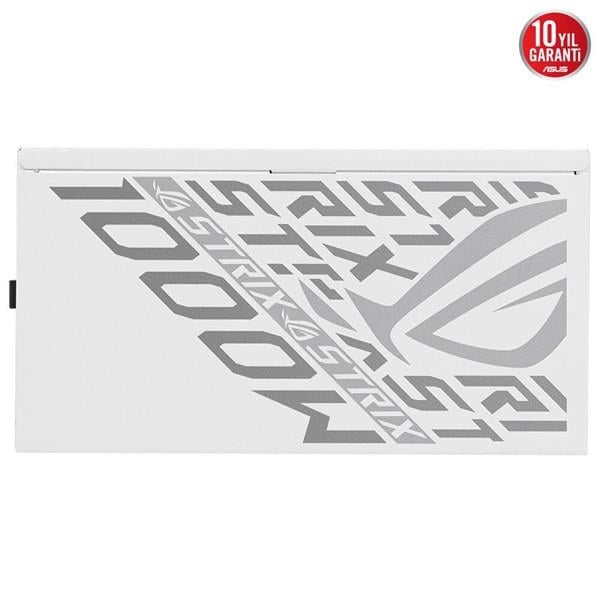 ASUS 1000W 80+ PLATINUM ROG STRIX 1000P WHITE PCIE 5.0 TAM MODÜLER POWER SUPPLY BEYAZ