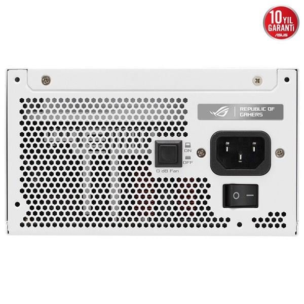 ASUS 1000W 80+ PLATINUM ROG STRIX 1000P WHITE PCIE 5.0 TAM MODÜLER POWER SUPPLY BEYAZ