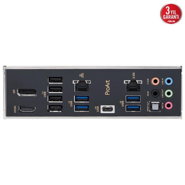 ASUS PROART B760-CREATOR DDR5 HDMI-DP PCIE 5.0 1700p ATX