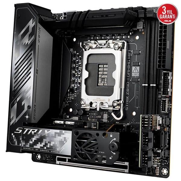 ASUS ROG STRIX Z890-I GAMING WIFI7 DDR5 HDMI-DP PCIE 5.0 1851p mITX