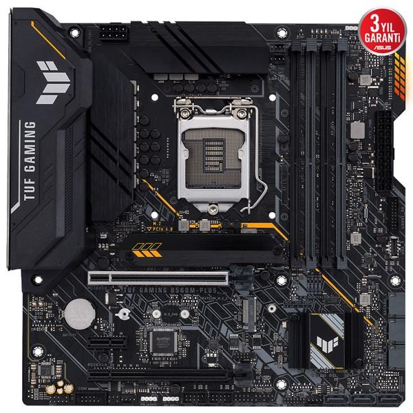 ASUS TUF B560M-PLUS GAMING DDR4 M2 PCIe NVME HDMI DP PCIe 16X v4.0 1200p v2 mATX