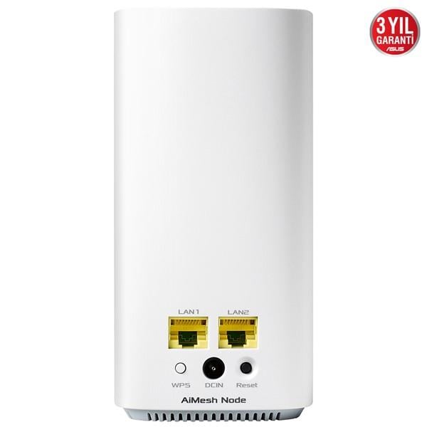 ASUS ZENWIFI AC MINI CD6 AC1500 Dual Band EV Ofis Tipi Mesh Router 3-lü paket