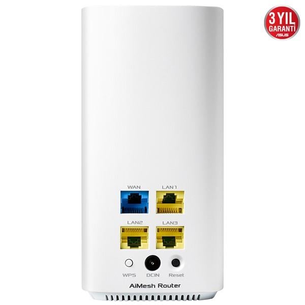 ASUS ZENWIFI AC MINI CD6 AC1500 Dual Band EV Ofis Tipi Mesh Router 3-lü paket