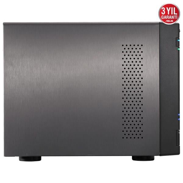ASUSTOR AS6604T CELERON QC-4GB RAM-4-diskli Nas Sunucu (Disksiz)