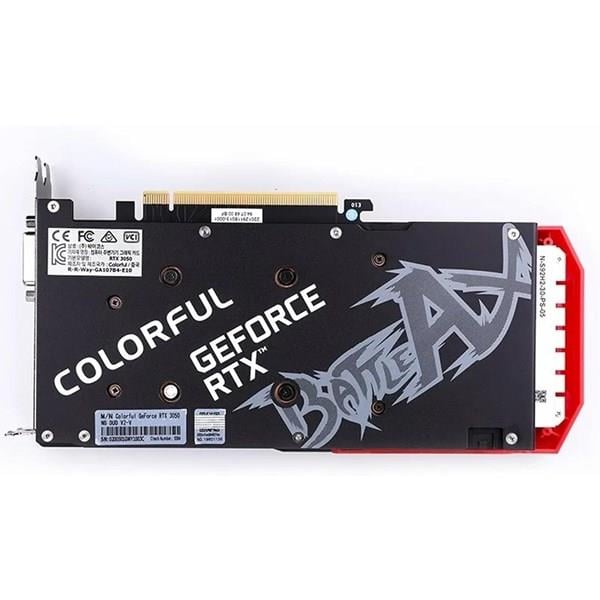 COLORFUL RTX3050 8GB DUO V2-V GDDR6 128bit HDMI DP PCIe 16X v4.0