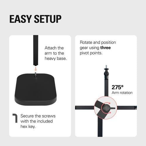 CORSAIR ELGATO 10AAU9901 Wave Desk Stand Stüdyo montaj kolu