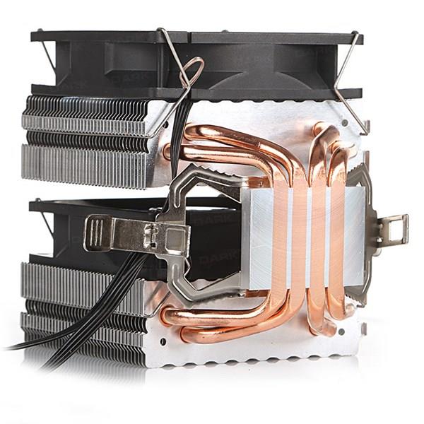 DARK Freezer X94RD DKCCX94RD LED Hava Soğutmalı  Dual Fan İşlemci Fanı 