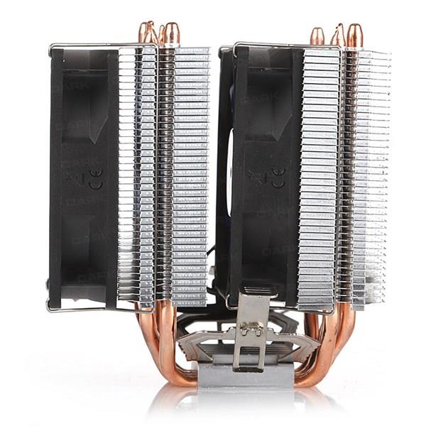 DARK Freezer X94RD DKCCX94RD LED Hava Soğutmalı  Dual Fan İşlemci Fanı 