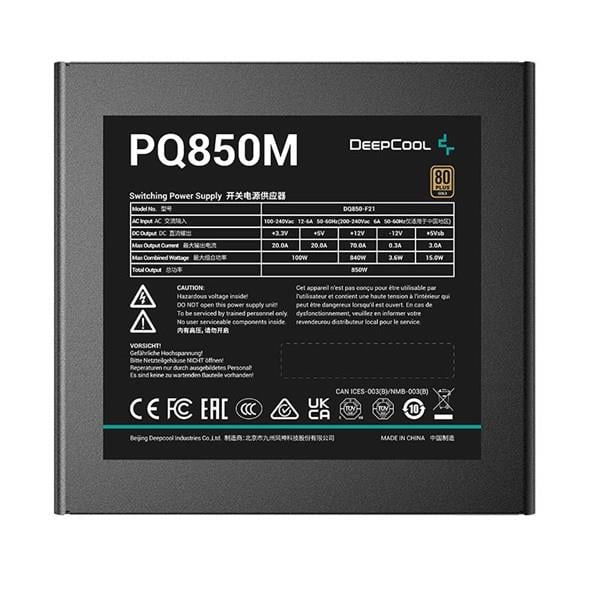 DEEPCOOL  850W GOLD PQ850M TAM MODÜLER POWER SUPPLY