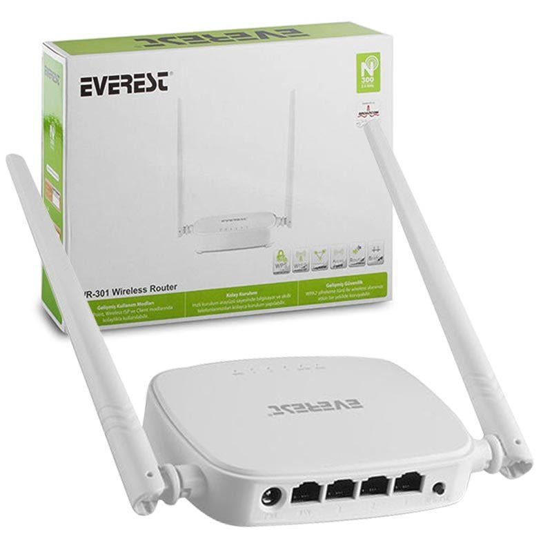 EVEREST EWR-301 300 MBPS ACCESS POINT+REPEATER+ KABLOSUZ ROUTER (4767)