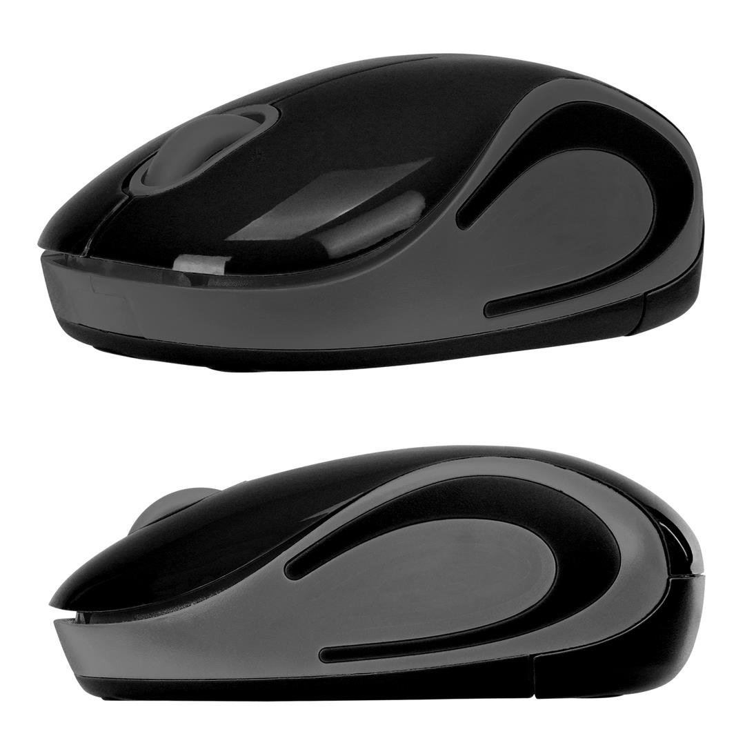 EVEREST SMW-555 USB SİYAH 2.4GHZ 1200 DPI OPTİK KABLOSUZ MOUSE (4767)