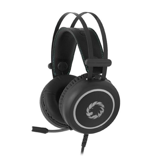 GAMEMAX HG3500 Stereo USB Led Aydınlatma Siyah Gaming Mikrofonlu Kulaklık