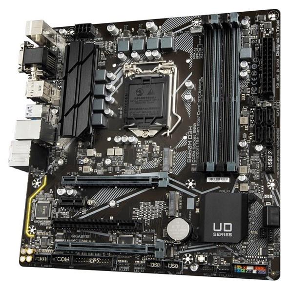 GIGABYTE B560M D3H DDR4 M2 PCIe NVME HDMI DVI DP PCIe 16X v4.0 1200p v2 mATX