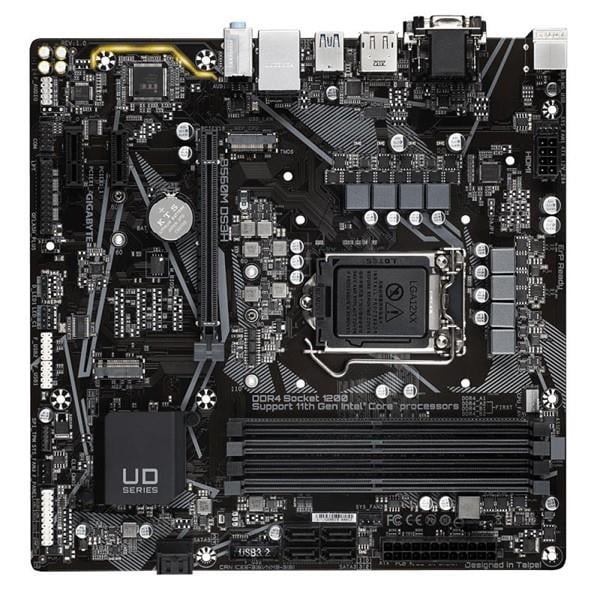 GIGABYTE B560M DS3H DDR4 M2 PCIe NVME HDMI DVI DP PCIe 16X v4.0 1200p v2 mATX