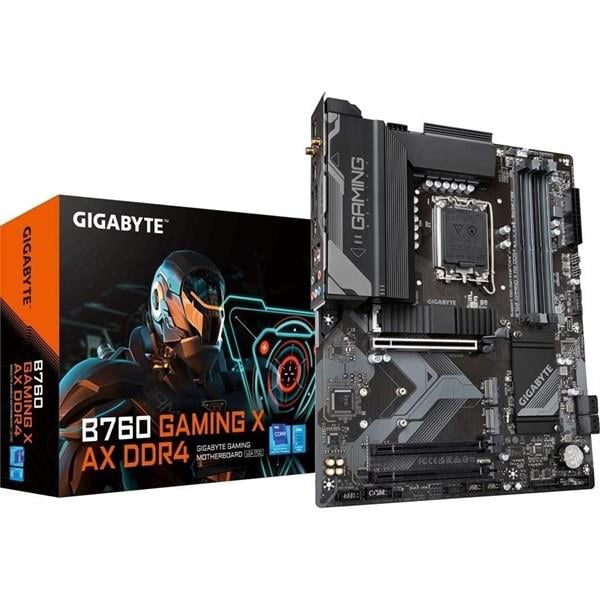 GIGABYTE B760 GAMING X AX WIFI-6E DDR4 HDMI-DP PCIE 4.0 1700p mATX