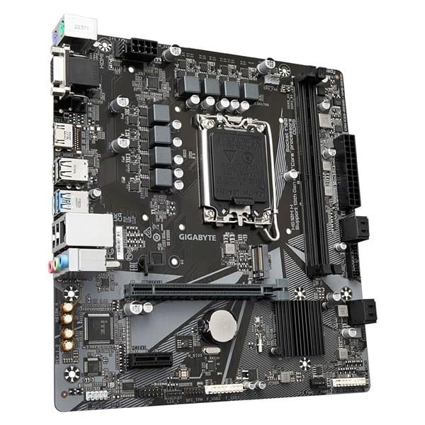 GIGABYTE H610M H DDR5 HDMI DVI DP PCIe 16X v4.0 1700p mATX  