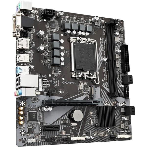 GIGABYTE H610M S2H DDR5 HDMI DVI DP PCIe 16X v4.0 1700p mATX
