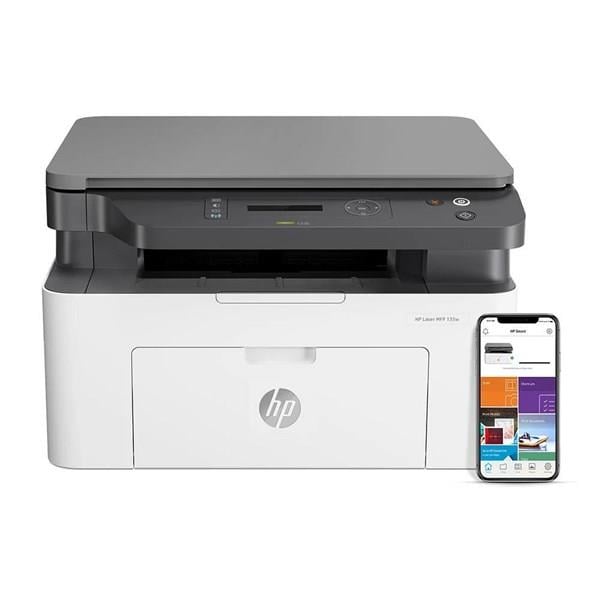 HP A4 135W 4ZB83A Çok Fonksiyonlu Siyah Lazer Yazıcı Usb,Kablosuz