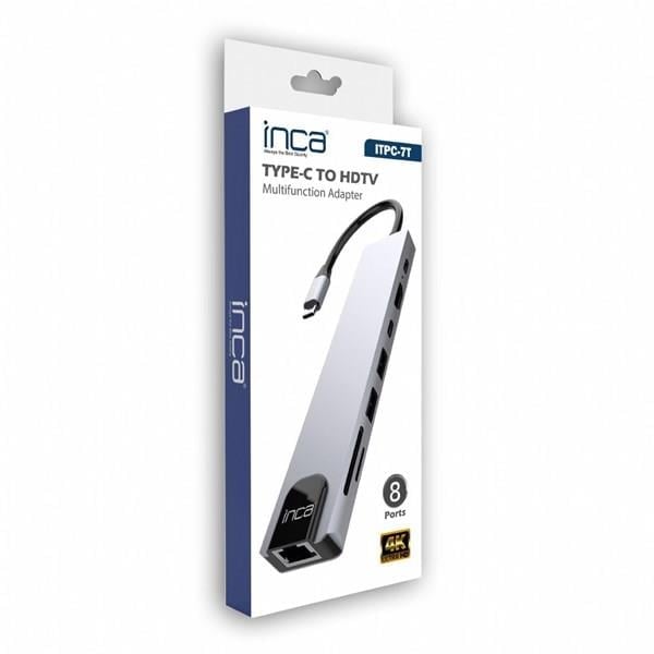 INCA ITPC-7T Gigabit Çok Portlu Type-C Ethernet