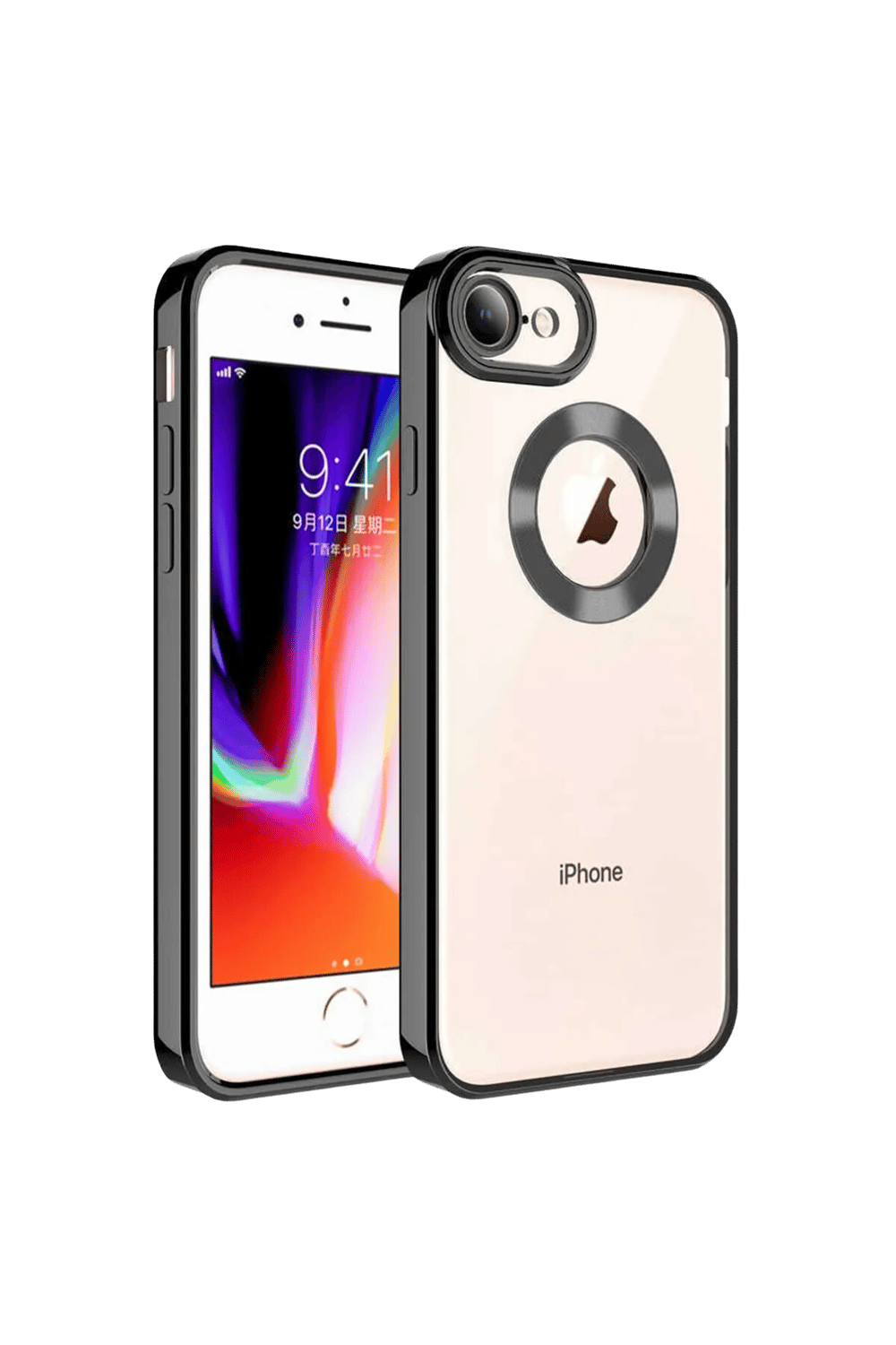 İPHONE 7 KROM LENS KORUMALI KILIF