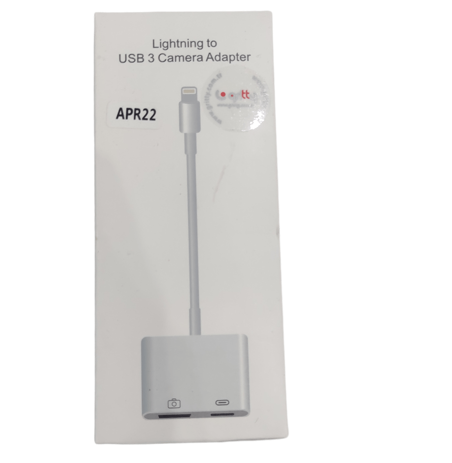 İPHONE LİGHTNİNG'DEN USB VE TYPE-C  DÖNÜŞTÜRÜCÜ APR22