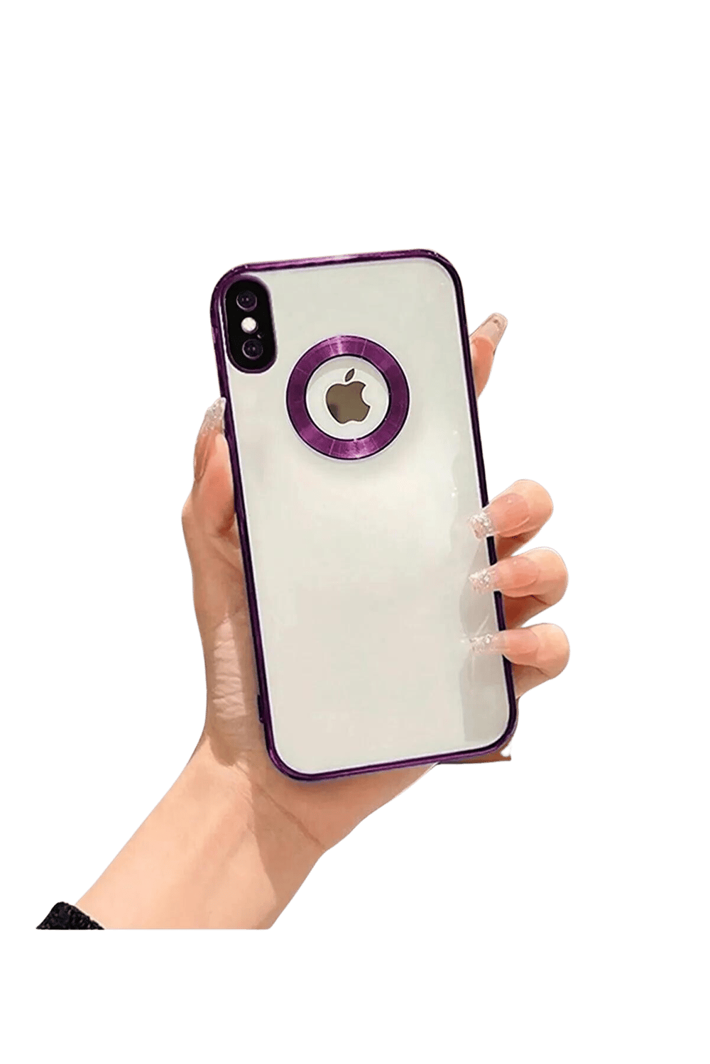 İPHONE XS MAX  KROM LENS KORUMALI KILIF