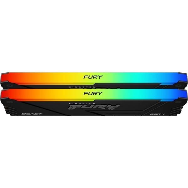 KINGSTON 16GB (2X 8GB) DDR4 3200MHZ CL16 RGB DUAL KIT PC RAM KF432C16BB2AK2/16