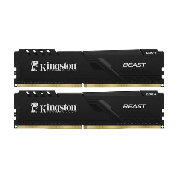 KINGSTON 64GB (2X 32GB) DDR4 3200MHZ CL16 DUAL KIT PC RAM BEAST KF432C16BBK2/64TR