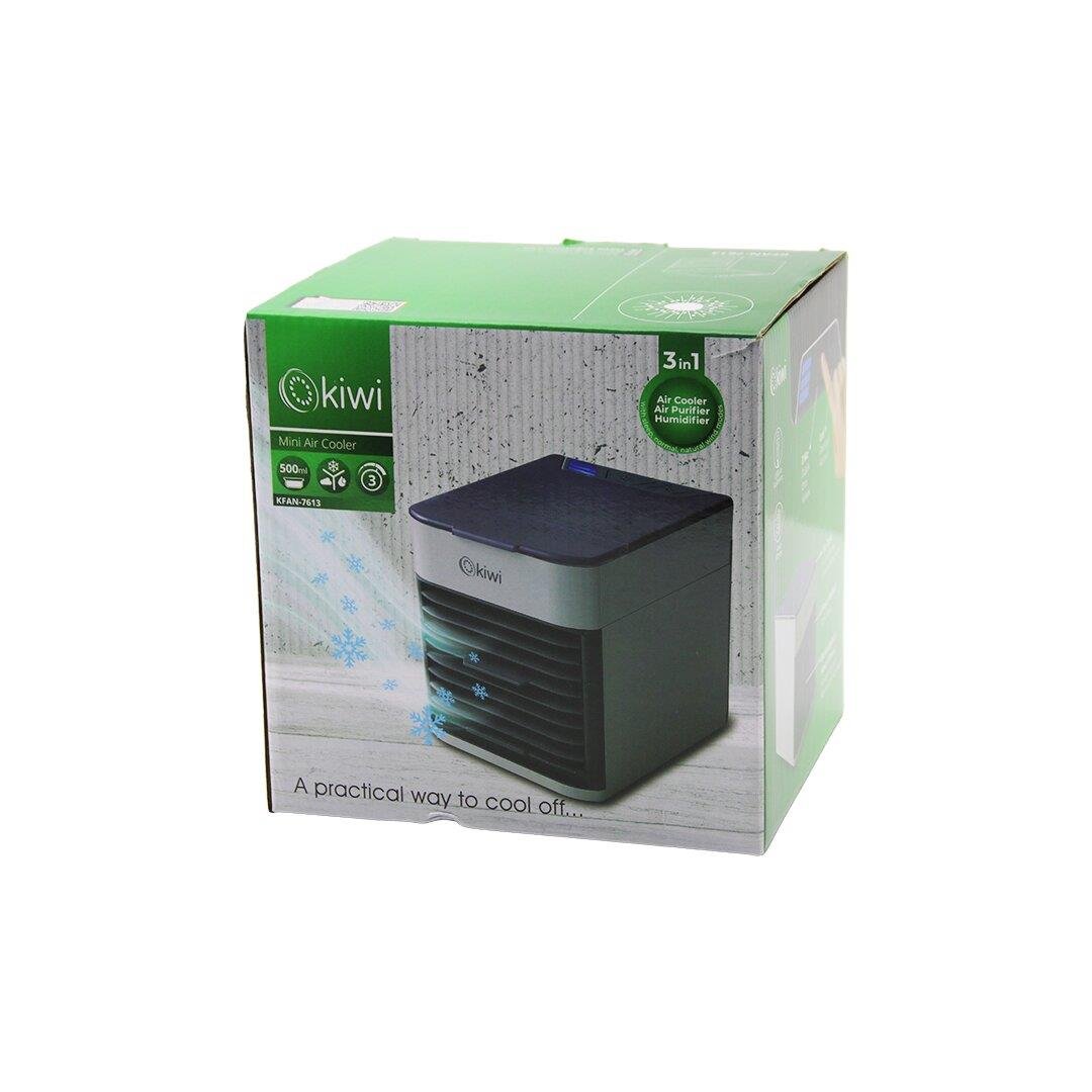 KİWİ KFAN-7613 3İN1=SOĞUK BUHARLI NEMLENDİRME - USB FAN - GECE LAMBAMASA ÜSTÜVANTİLATÖR 500ML3KDM HIZ (4767)