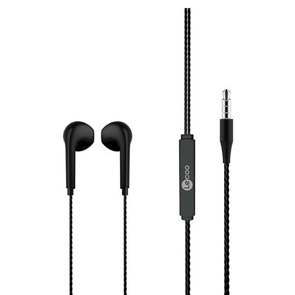 LENOVO LECOO EH104B Stereo 3.5mm Jack Siyah Kulak İçi Mikrofonlu Kulaklık