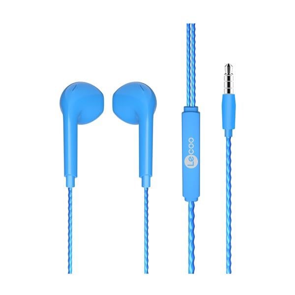 LENOVO LECOO EH104BL Stereo 3.5mm Jack Mavi Kulak İçi Mikrofonlu Kulaklık