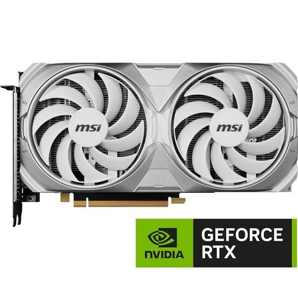 MSI 12GB RTX4070 SUPER VENTUS 2X WHITE 12G OC GDDR6X HDMI-DP PCIE 4.0