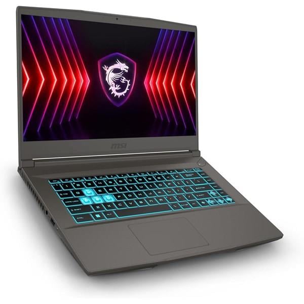 MSI 15.6" THIN 15 B12VE-1627TR CORE i5 12450H 16GB- 500GB M2 NVME- 6GB RTX4050 FDOS