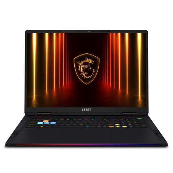 MSI 18" UHD RAIDER A18 Hx A9WIG-092TR RYZEN 9 9955HX3D-64GB DDR5 RAM-16GB RTX5080-2TB NVME-W11H 120HZ