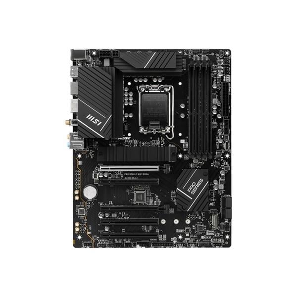 MSI PRO B760M-A WIFI-6E DDR4 HDMI-DP PCIE 4.0 1700P MATX 