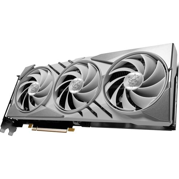 MSI RTX4070 SUPER 12GB 12G GAMING X SLIM WHITE GDDR6X 192bit HDMI DP PCIe 16X v4.0 