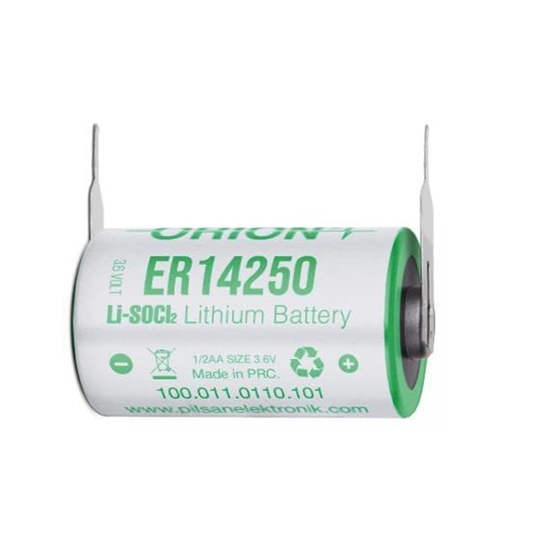 ORION ER14250 H 1/2AA 3.6V 1200MAH KISA BOY PUNTALI LİTYUM PİL (4767)