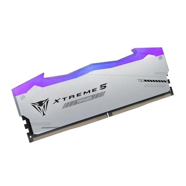 PATRIOT 32GB (2X 16GB) DDR5 8000MHZ CL38 RGB DUAL KIT PC RAM VIPER EXTREME 5 PVXR532G80C38KM BEYAZ