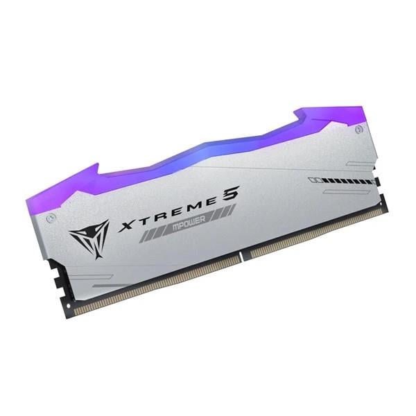 PATRIOT 48GB (2X 24GB) DDR5 8000MHZ CL38 RGB DUAL KIT PC RAM VIPER EXTREME 5 PVXR548G80C38KM BEYAZ