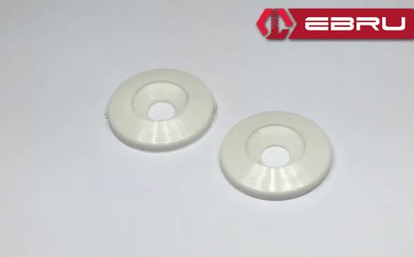 Plastik Vida Pulu 15mm, Delik: 5 Mm - 1000 Adet