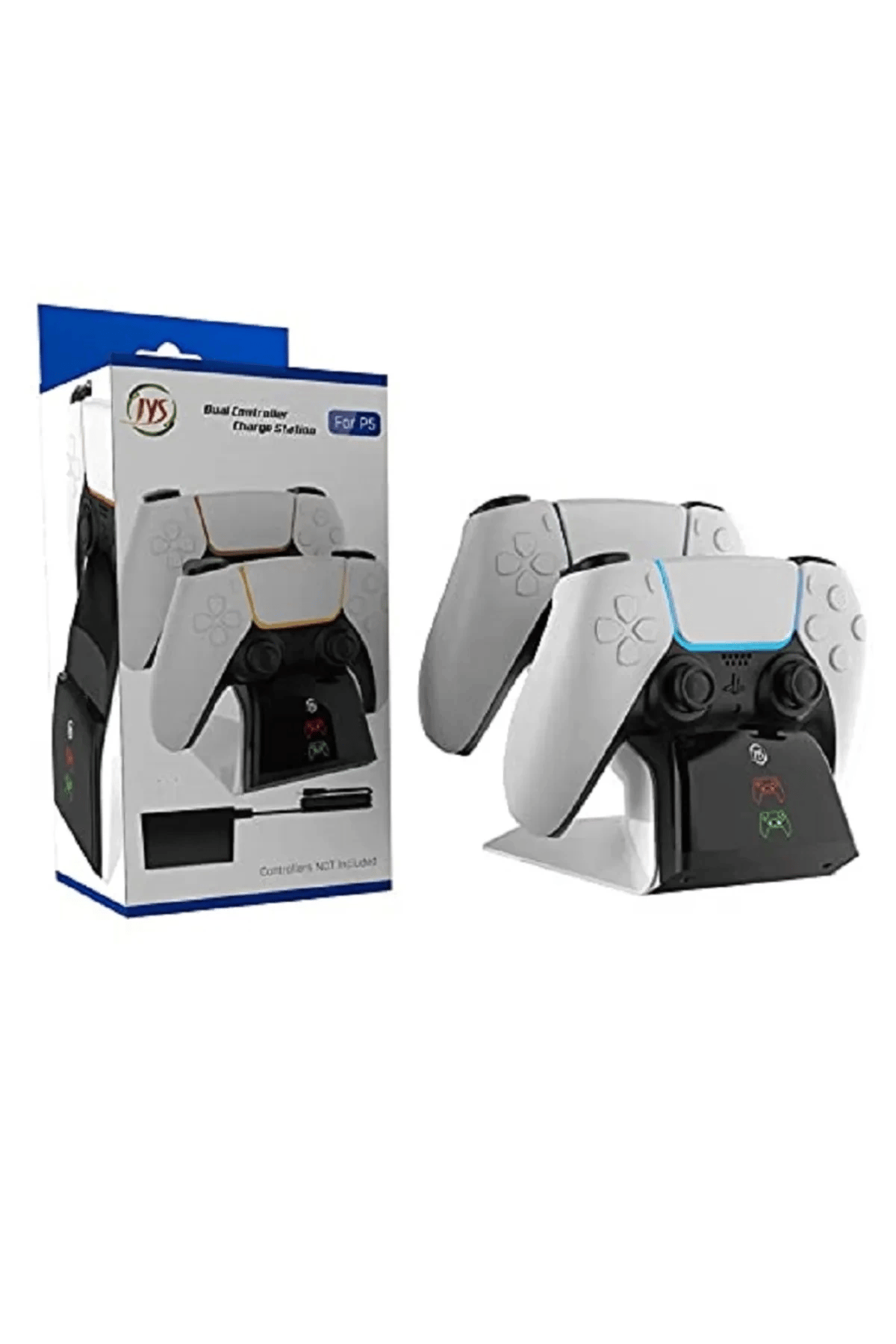 Ps5 Dualsense /ps5 Slim/ps5 Pro Gamepad Hızlı Şarj İstasyonu Çift Kol Şarj Ünitesi