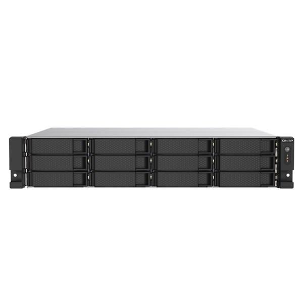 QNAP TS-1273AU-RP-8G RYZEN V1500B-8GB RAM-12-diskli Nas Sunucu(disksiz)