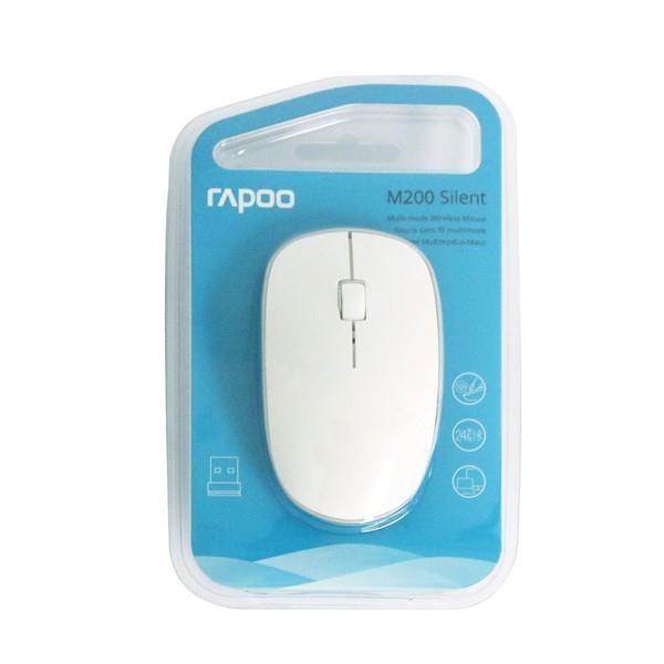 Rapoo M200 Beyaz Kablosuz 1300Dpı Çok Modlu Sessiz Tıklama Mouse